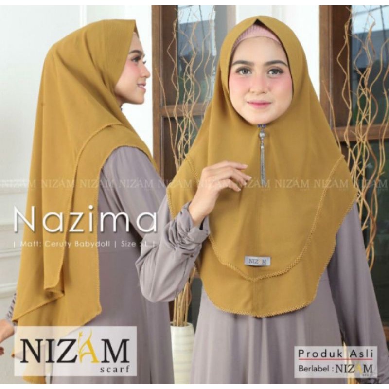 Khimar Nazima By Nizam Scarf