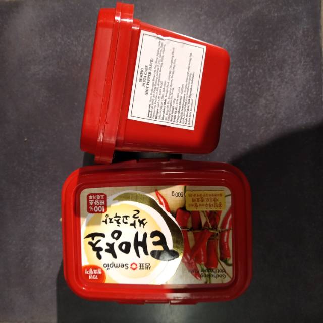 

Gochujang hot pepper paste sempio 500gr import korea