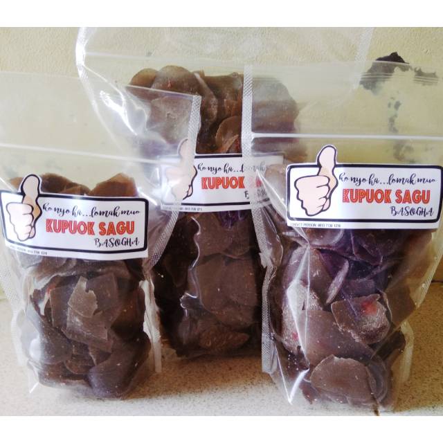 

Kerupuk sagu / karupuak sagu/ khas kuansing / kuantan singingi / 500 gram