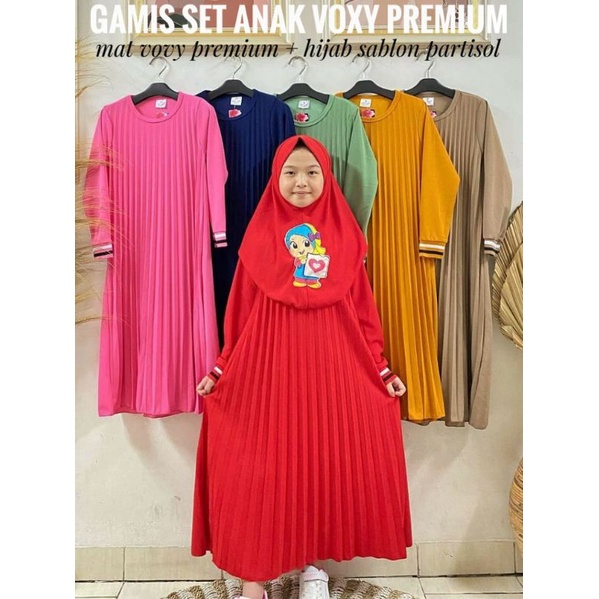GAMIS ANAK HARIAN GAMIS ANAK VOXY PREMIUM
