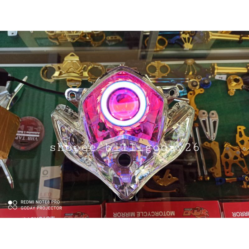 lampu projie hi low satria fu barong 2012