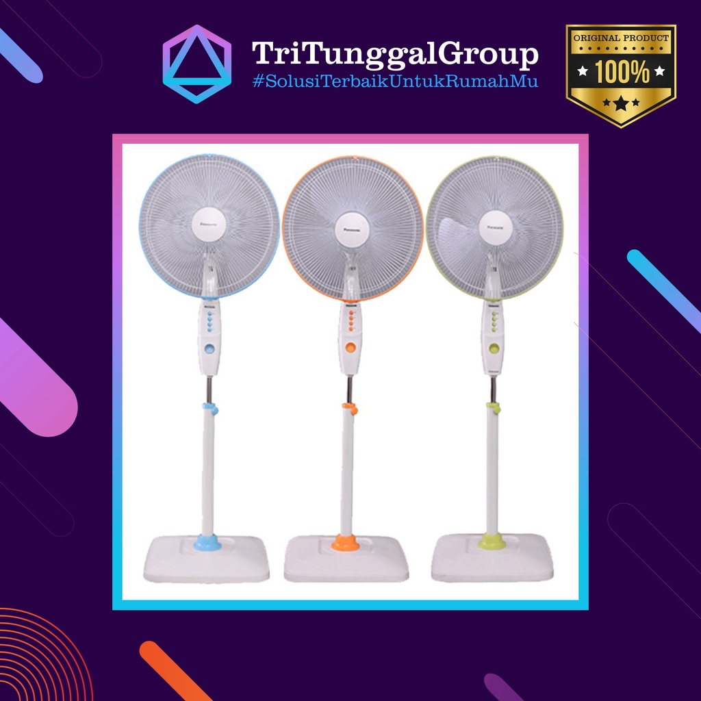 (BAYAR DI TEMPAT) PANASONIC STAND FAN / KIPAS ANGIN F-EP404 / FEP 404 (16 INCH) GARANSI RESMI