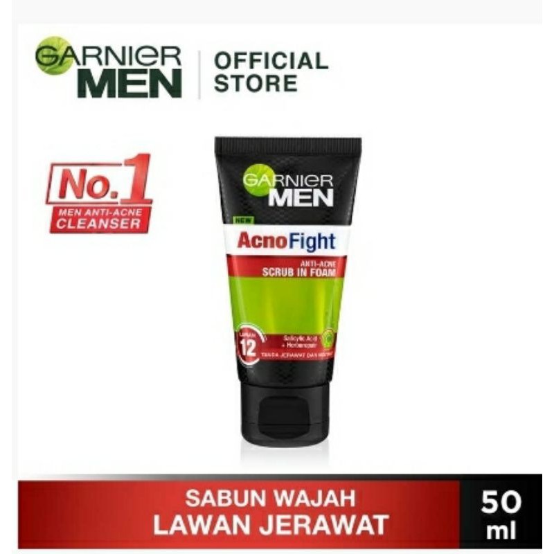 GARNIER MEN Facial Foam Acno Fight 50ml