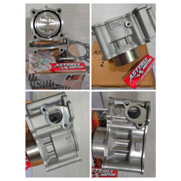 Cylinder Blok block Bureng Buring .Cylinder set Piston Kit MG Racing Vixion Old. Jupiter MX.MX king 