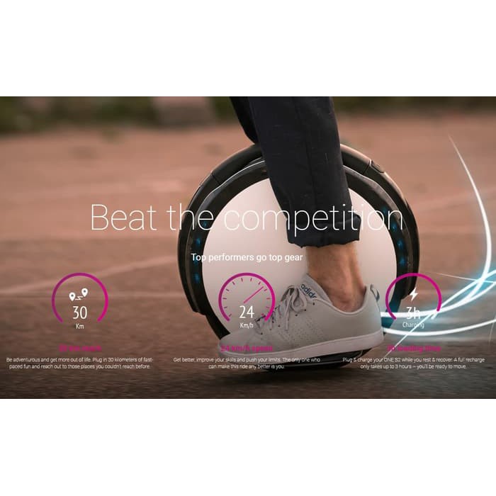 Hot Sale  Segway Ninebot One S2/ Smart Balance/Hoverboard/Single Whell 17inch Termurah