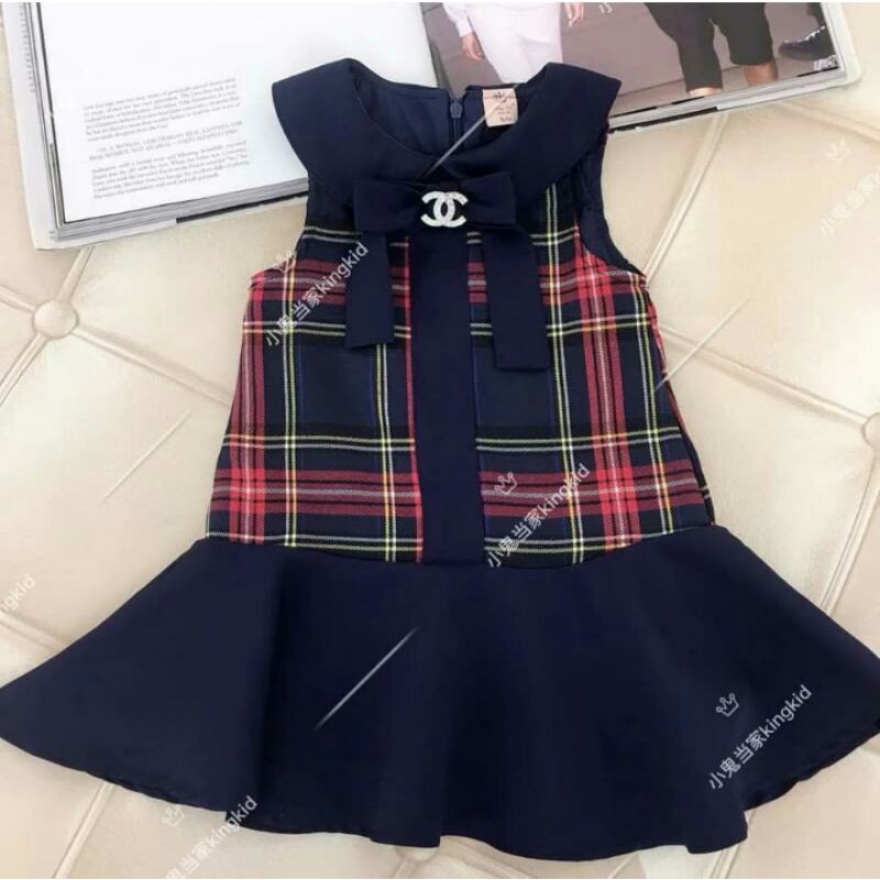 Dress Navy Kingkid