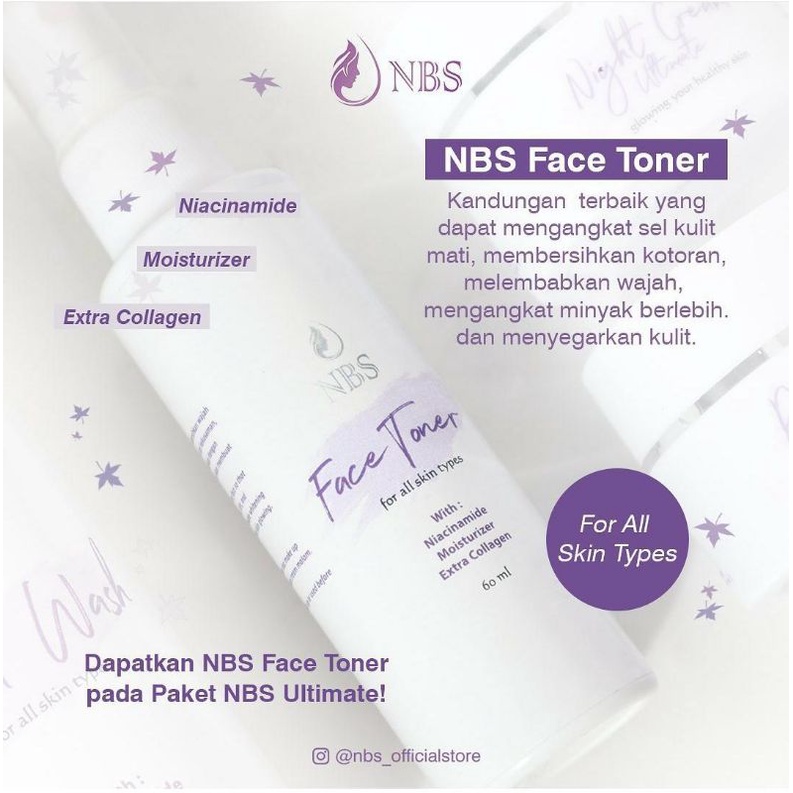Face toner NBS skincare ORI
