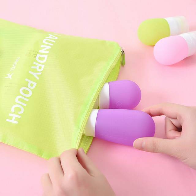 silicone travel bottles / botol tabung silicone