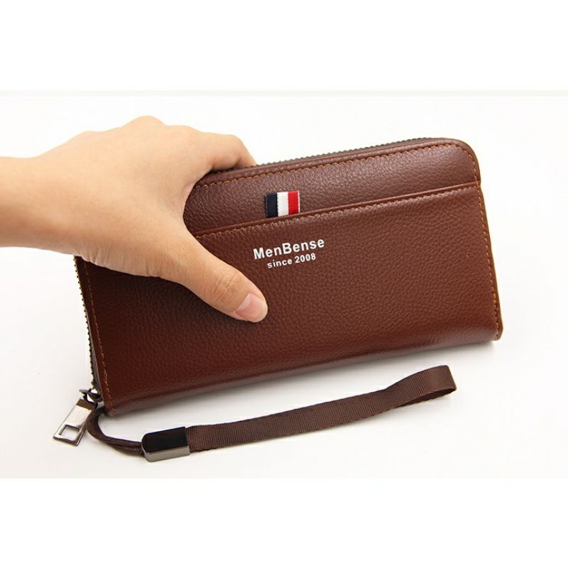 [Lms] Dompet Pria Wanita Model Panjang Kulit Premium MENBENSE Original