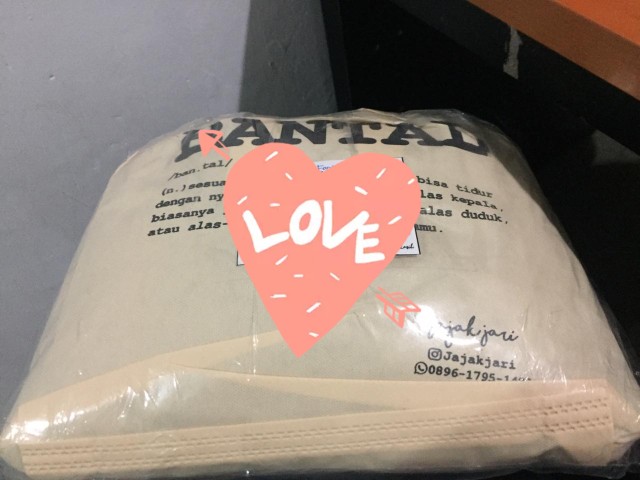 Bantal Sablon / Bantal Custom Couple / Bantal Dekorasi Ukuran 40x25 Satu Pasang