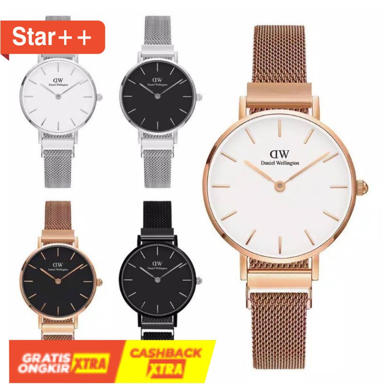 JAM TANGAN MURAH COUPLE PRIA WANITA UNISEX IMPORT / Jam Tangan Wanita GWW Magnet