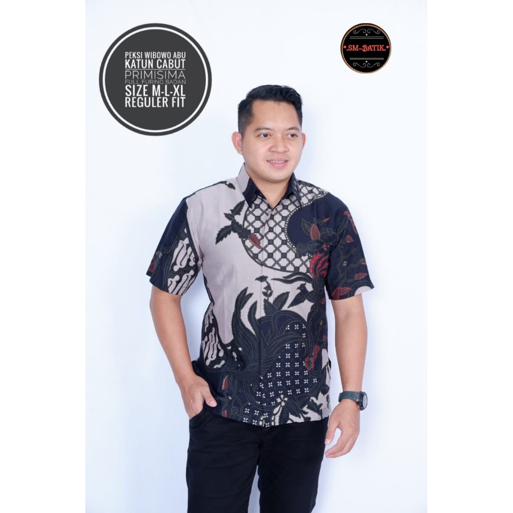 WIBOWO ABU SM BATIKSOLOAMANAH KEMEJA BAJU BATIK PRIA SOLO LENGAN PENDEK PANJANG LAPIS FURING ATASAN BATIK PREMIUM MODERN KATUN HALUS WISAKA KUNING SUKET SEGORO PEKSI KUNING NARAYA IJO PEKSI WIBOWO LESMANA HITAM PARANG TRUNTUM COKLAT PANJI LESMONO ADI