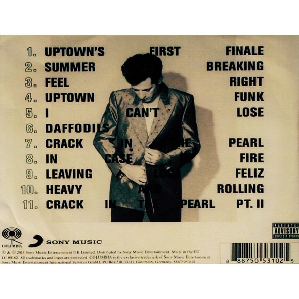 CD MUSIC MARK RONSON UPTOWN SPECIAL