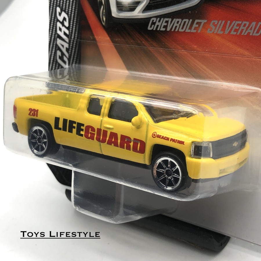 Mobil Majorette Diecast - Chevrolet Silverado Life Guard 1:64