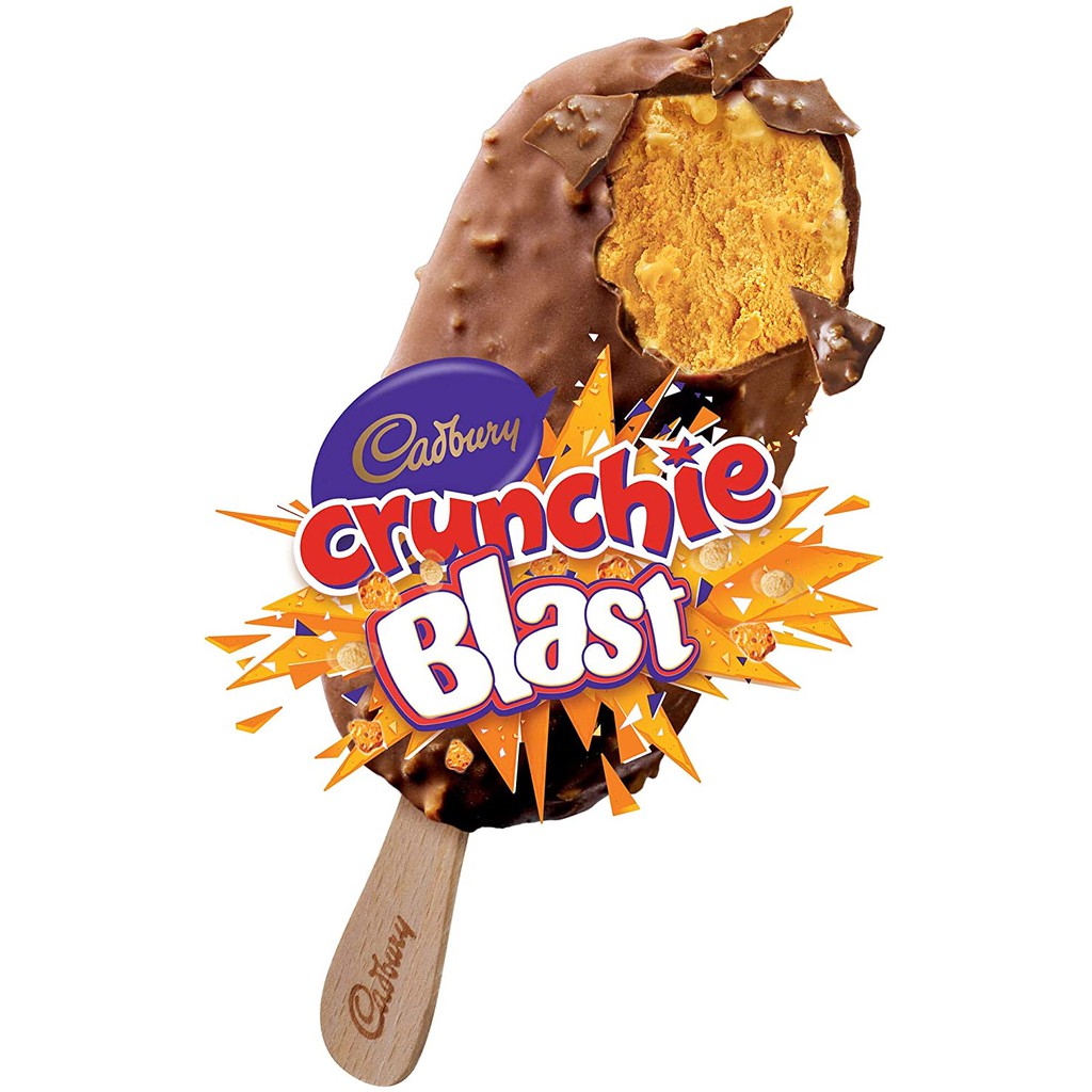 Jual Cadbury Ice Cream Crunchie Blast / Es krim Cadbury Indonesia|Shopee Indonesia