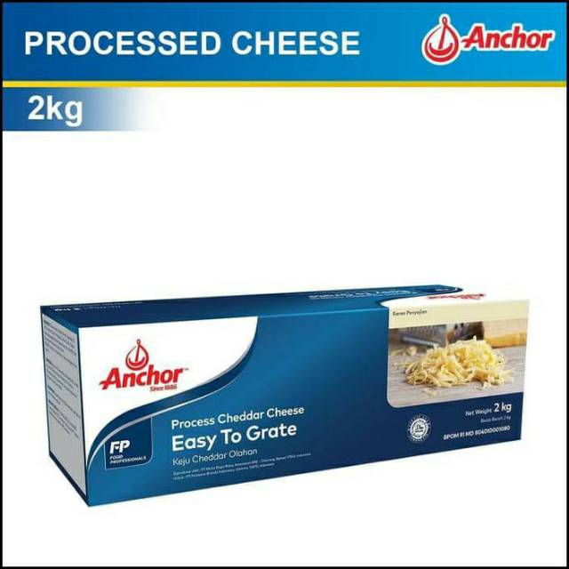 

Anchor processed cheese easy ETG 2kg