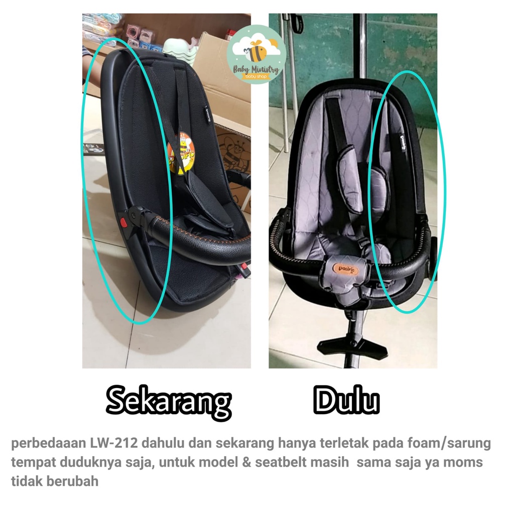 Baby ministry / MAGIC STROLLER LW-211/ LW-212/ PACIFIC / SP-T008/ kereta dorongan bayi / sepeda lipat / micro trike