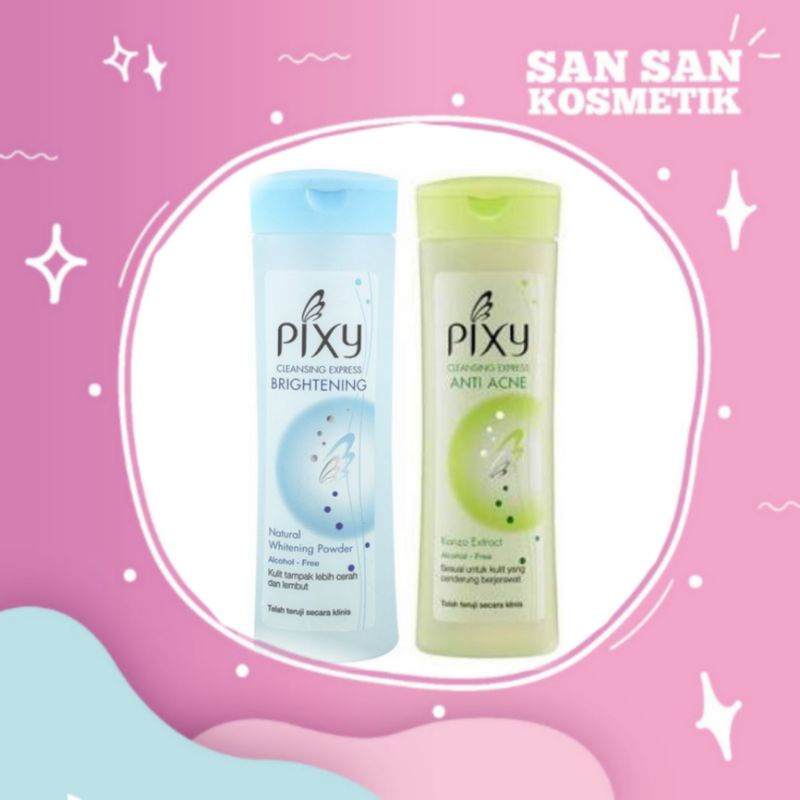 PIXY CLEANSING EXPRESS ANTI ACNE || brightening || 100ml || 150ml