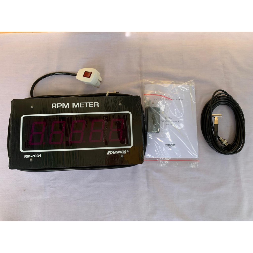 RPM meter (Alat Ukur Perputaran Mesin) - Starnics