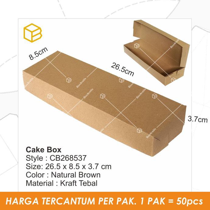 

Buruan Serbu] Dus Kue Cake Box Kotak Packaging Kemasan Brownies - Cb268537