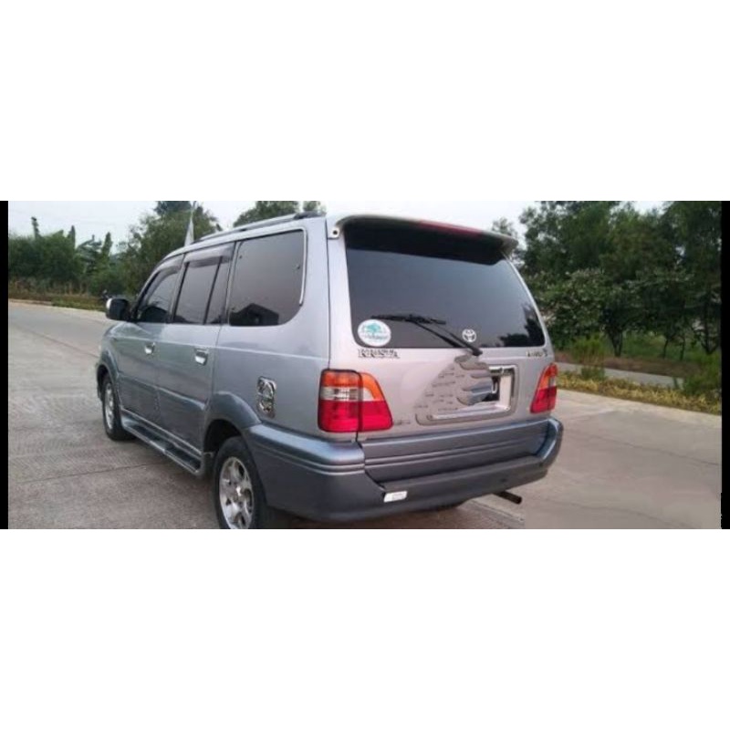 spoiler kijang kapsul efi lgx krista  model full lampu