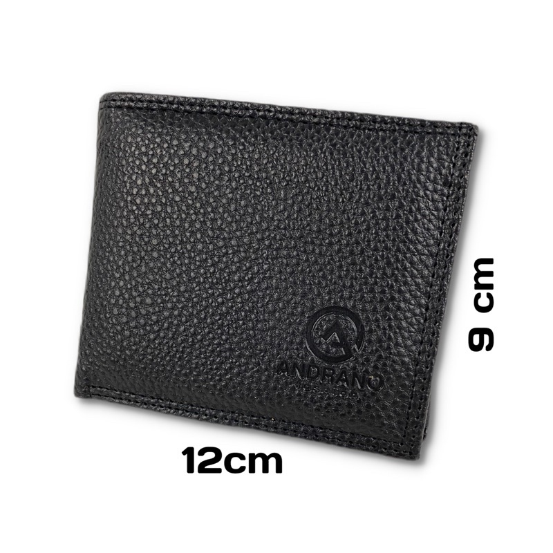 ANDRANO DOMPET LIPAT MURAH DOMPET PRIA PU LEATHER DOMPER PRIA KULIT SINTETIS EMBOS DOMPET PRIA BAHAN JERUK DOMPET LAKI LAKI DUS DOMPET COWOK LIPAT TIDUR DOMPET LAKI LAKI DOMPET LIPAT CASUAL DOMPET COWOK MURAH