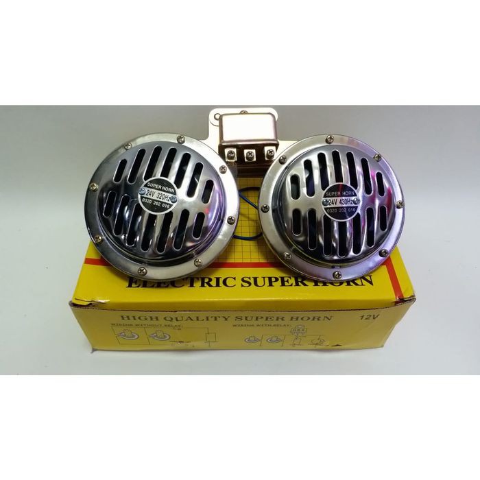 KLAKSON HORN 24 VOLT KLAKSON TRUK BUS MOBIL