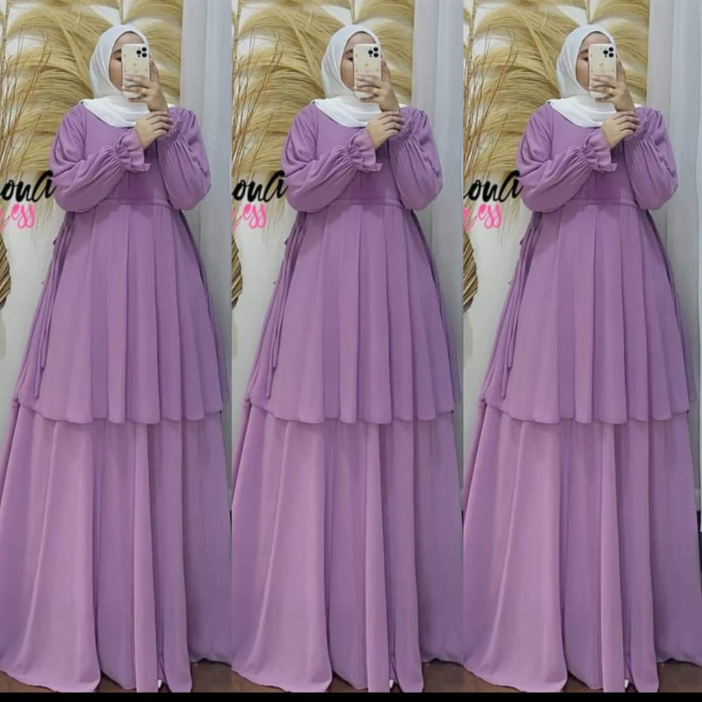 GAMIS CERUTY MALAYSIA ANGGUN/GAMIS CERUTY POLOS PREMIUM