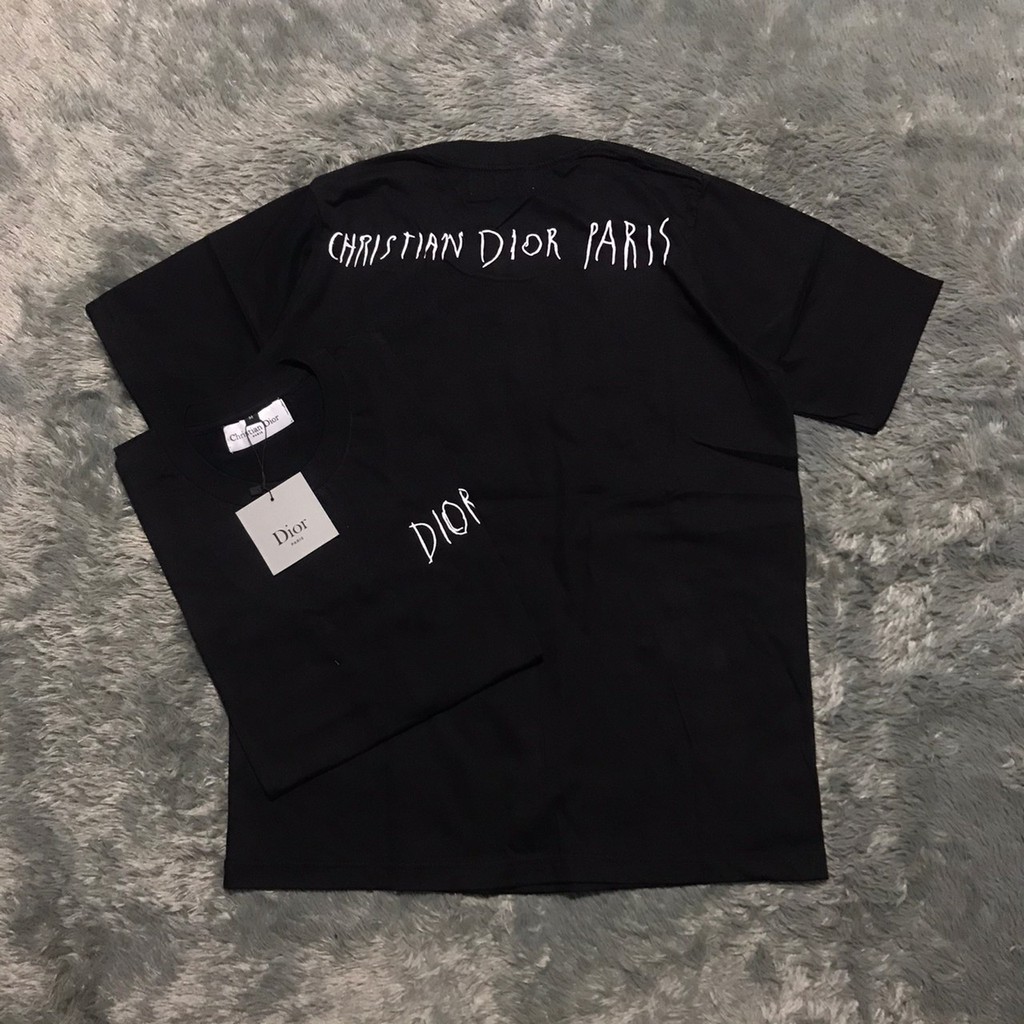 KAOS TSHIRT CHRISTIAN DIOR PARIS HAND SKTECH HIGH MIRROR QUALITY