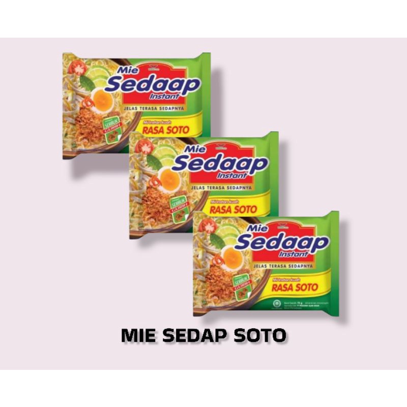 

TERLARIS - MIE SEDAP SOTO