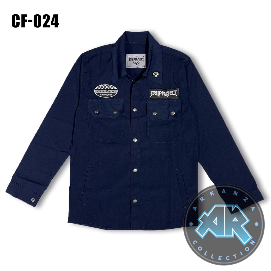 JAKET SEMI PARKA PRIA  / TRUCKER JACKET PATCH / FIELD JACKET PATCH / SEMI PARKA PATCH