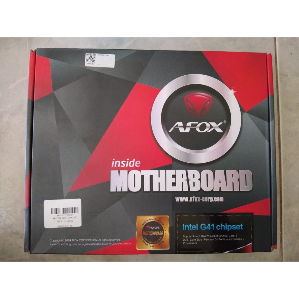 Motherboard Afox G41-MA7 DDR3 Socket 775