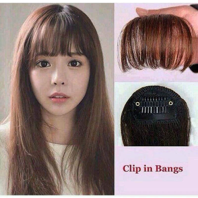Poni Clip Tipis Fashion Korea