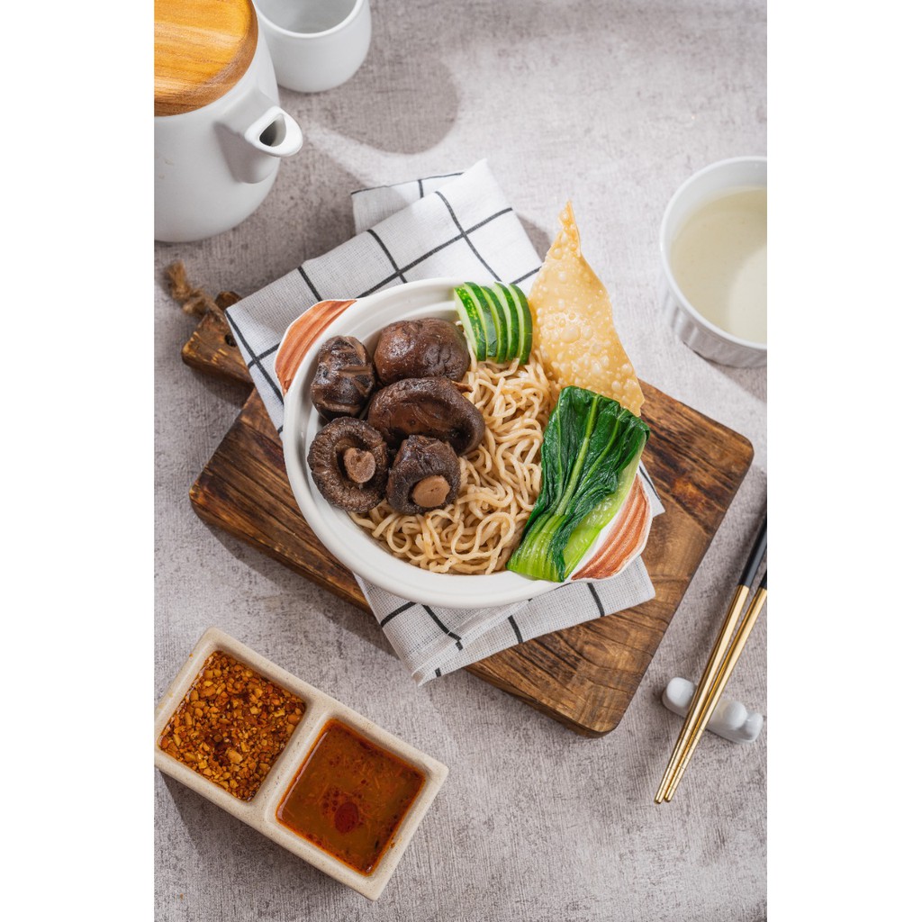 READY TO EAT | Mie Bakmi Jamur Hioko | Noodle with Shiko Mushroom