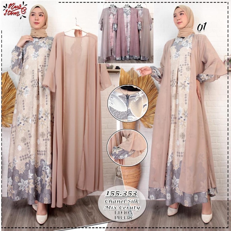 gamis outer lepas