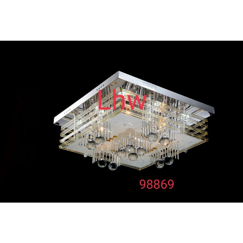 Lampu hias plafon/ceiling lamp remote dekorasi ruang tamu,keluarag