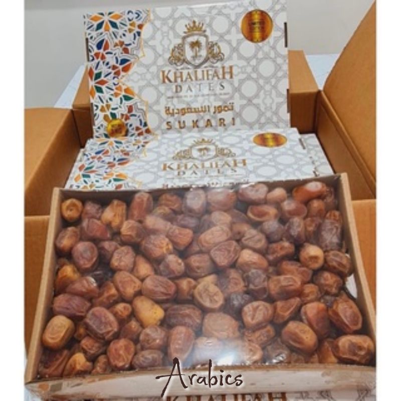 Kurma Sukari Khalifah Premium Dates - Original Sukari Khalifah 3kg