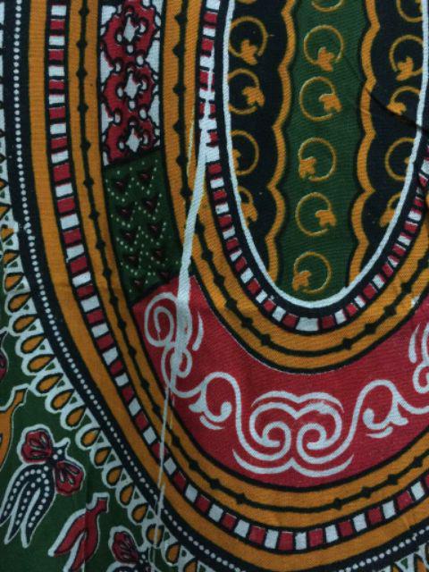 [promo] Kaos Dashiki Pria Wanita Dasar Warna All Size