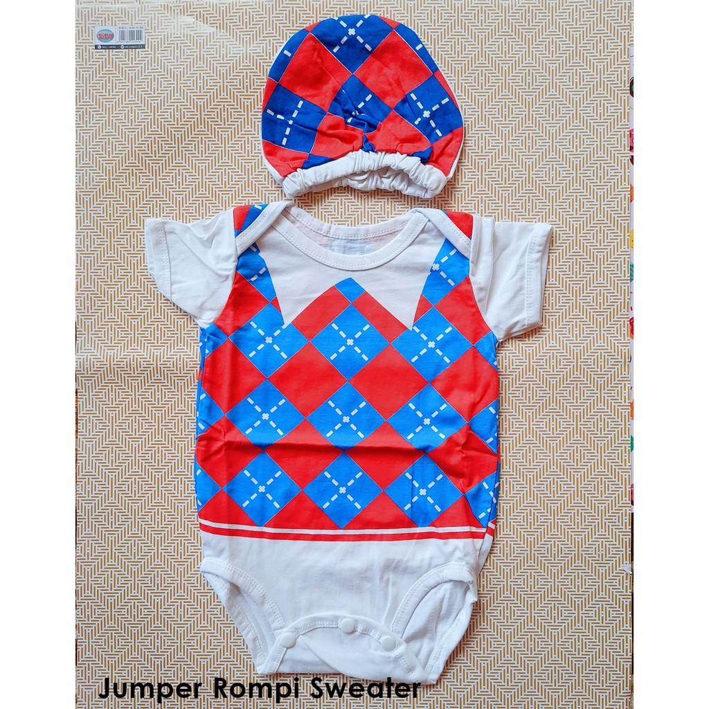 PROMO Jumper Bayi Baju Jumpssuit Anak Karakter Lucu Cuci Gudang Murah