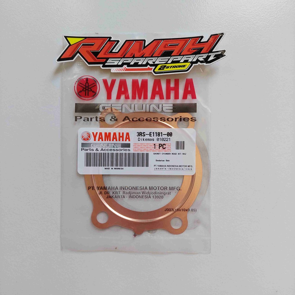 PAKING GASKET BLOK HEAD CYLINDER RXZ ORIGINAL