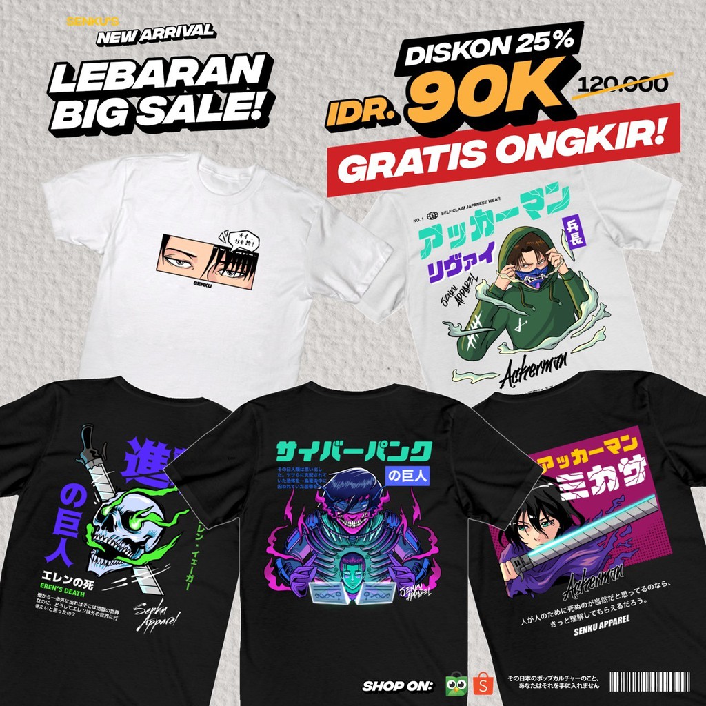 Toko Online Senku Apparel | Shopee Indonesia