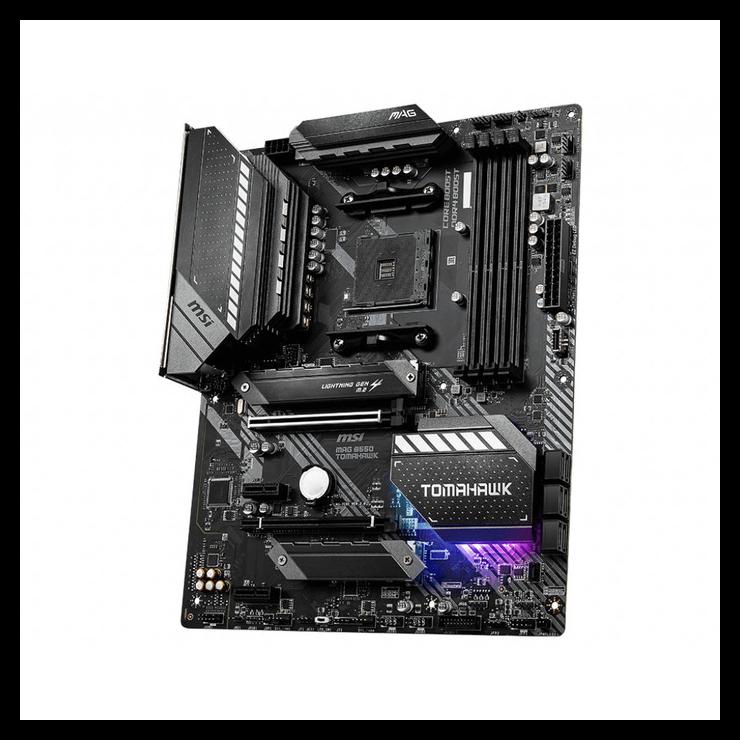 Msi Mag B550 Tomahawk (Am4, Amd Promontory B550, Ddr4, Usb3.2, Sata3)