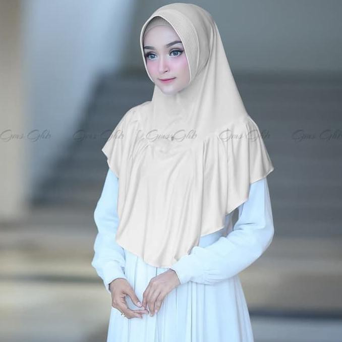 Murah Bergo Khimar Instan Syari Hilwa Jilbab Jersey Zoya Terbaru
