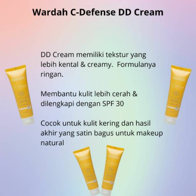 WARDAH C-Defense DD Cream (Natural)