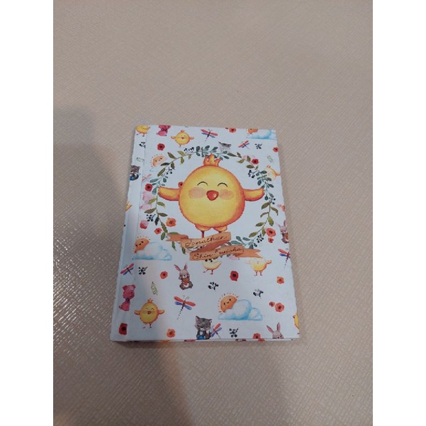 

notebook.buku memo. notepad. agenda baby chick. good quality hard cover