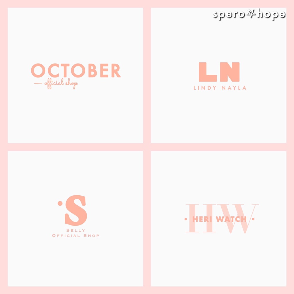 SPEROHOPE - #LOGO Jasa Buat Desain Logo Simple Aesthetic