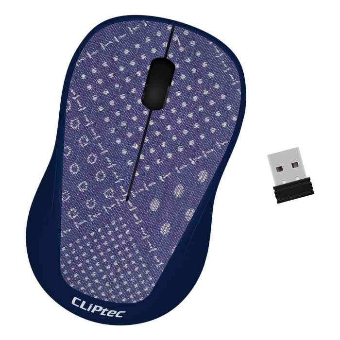 Mouse CLIPtec RZS866J Wireless Silent 2.4GHZ 1200DPI - Xilent