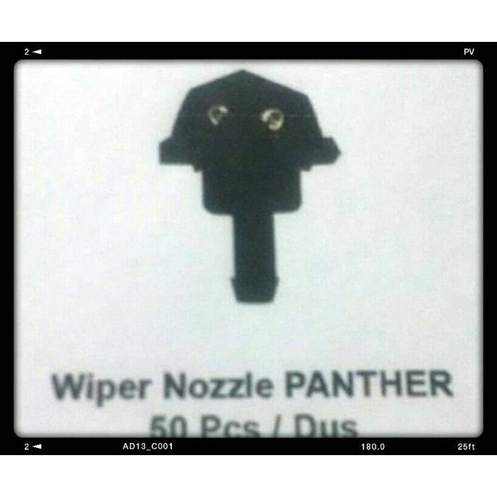 Promo Wiper Nozzle/ Washer Nozle/ Nozel.semprotan air Isuzu Panther Old Murah