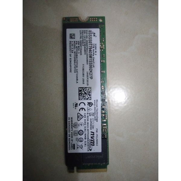 SSD micron M2 nvme 1 TB
