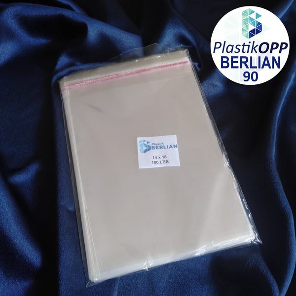 

Jual PLASTIK OPP 14X18 CM SEAL ATAU LEM TEBAL 18 MIC Limited